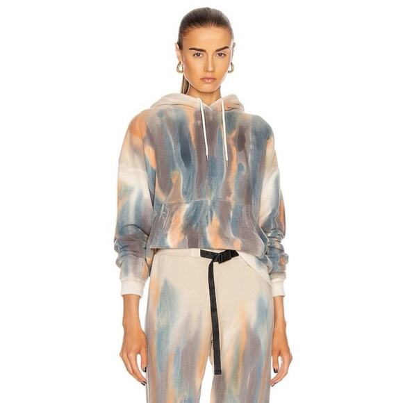 JOHN ELLIOTT Alma Oversized Hoodie Volcano Tie Dye Size S NWT $495 - Picture 1 of 13